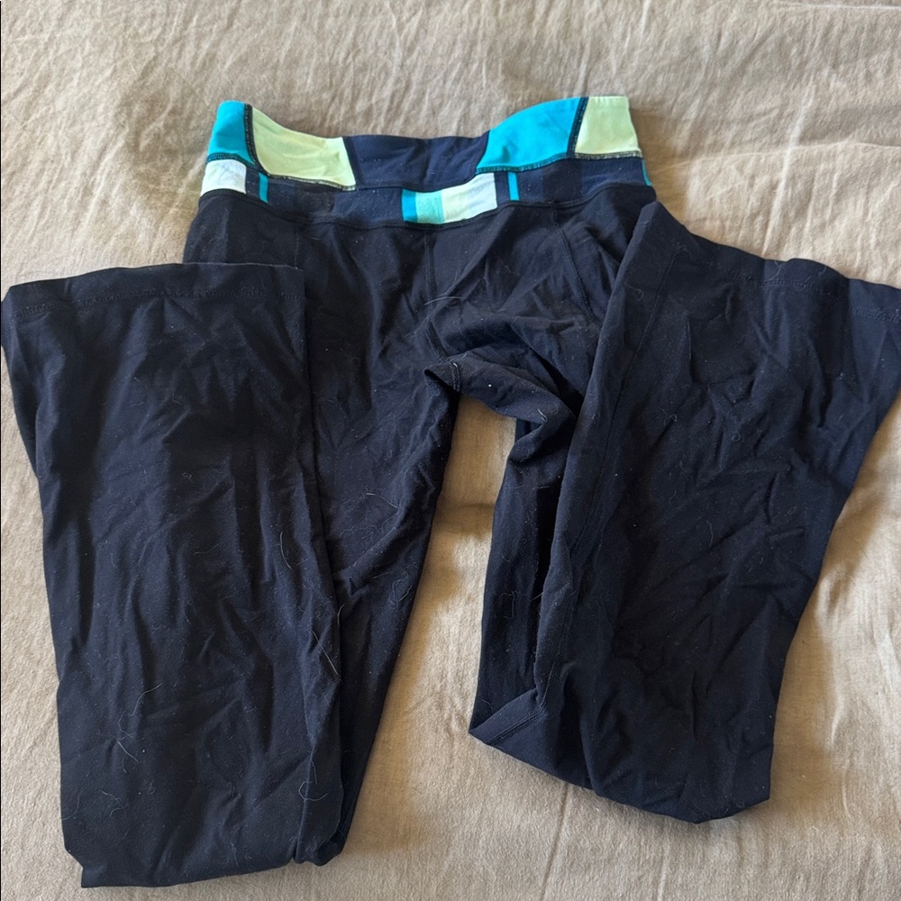 Lululemon Low Rise Flare Leggings